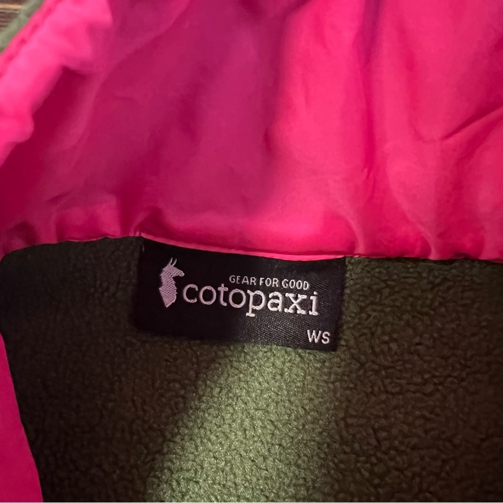Cotopaxi Teca Fleece Full-Zip Jacket Mid Layer Green Sz S - Picture 7 of 7